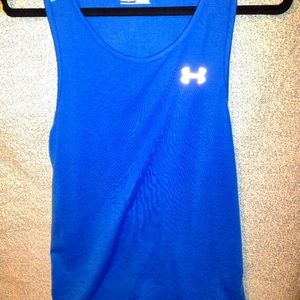 Under Armour heatgear Fitted Singlet M Blue